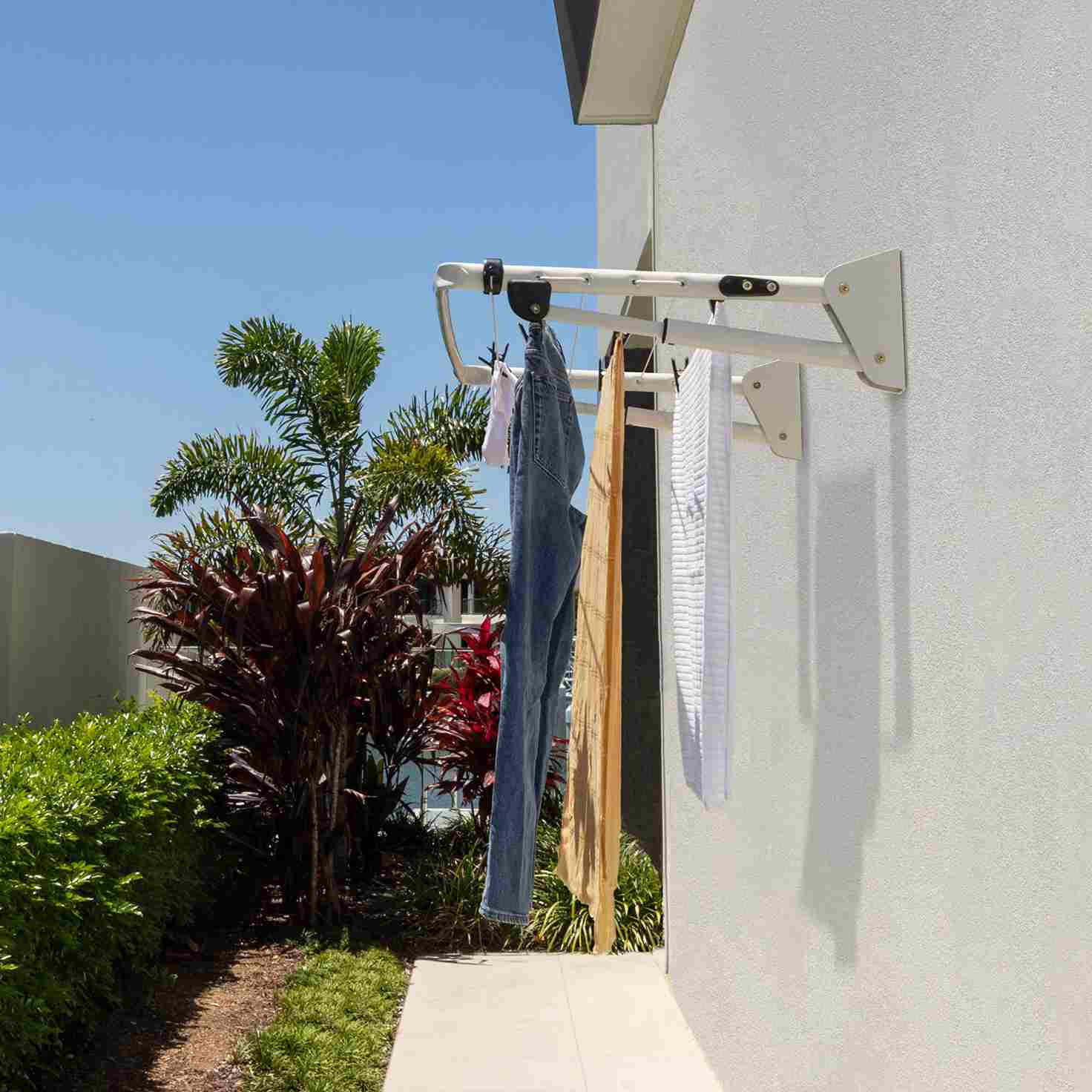 Hills Mini Folding Frame Clothesline Lifestyle Clotheslines