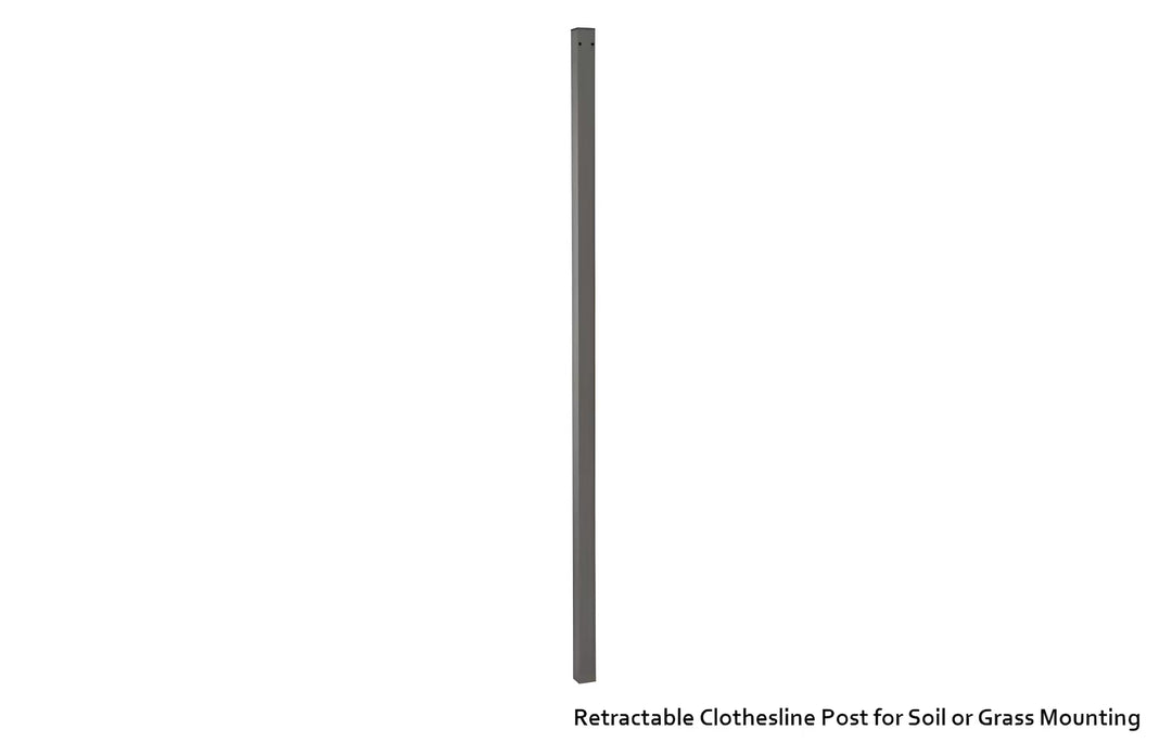 Austral Retractaway 40 retractable Clothesline post in woodland grey