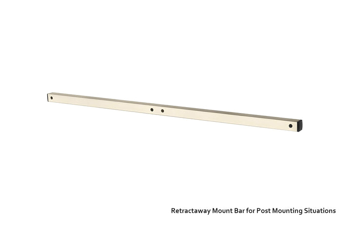 Austral Retractaway 40 retractable Clothesline mount bar in classic cream