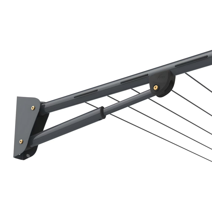 Hills Compact Clothesline monument - bracket, arms, and strut