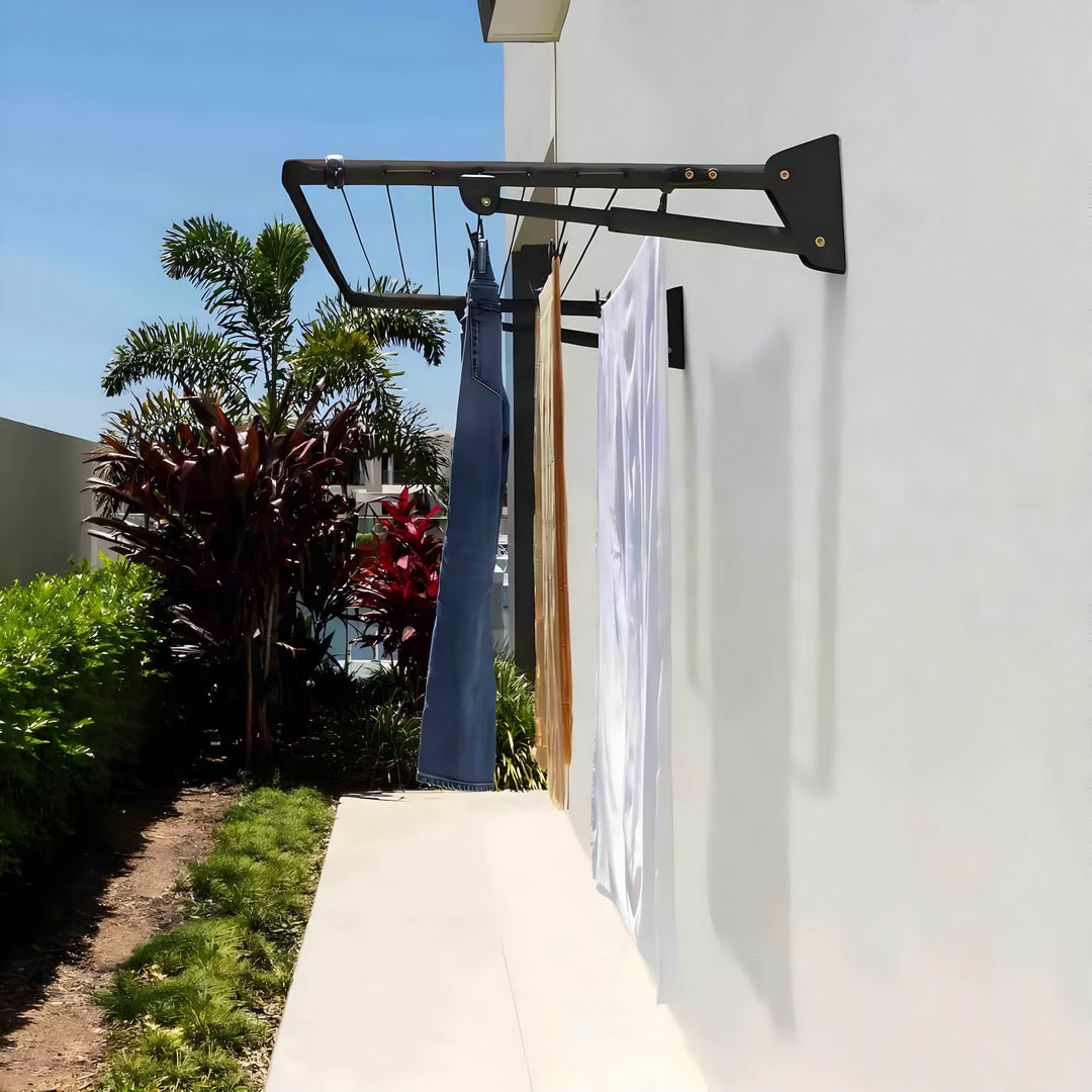 Hills hoist wall mounted clothes line sale