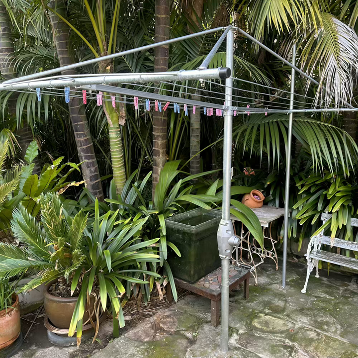 Rectangular Elevating Clothesline Galvanised Steel