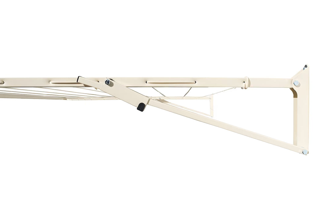 Austral Standard 28 Clothesline - Classic Cream Close Up Right Side View