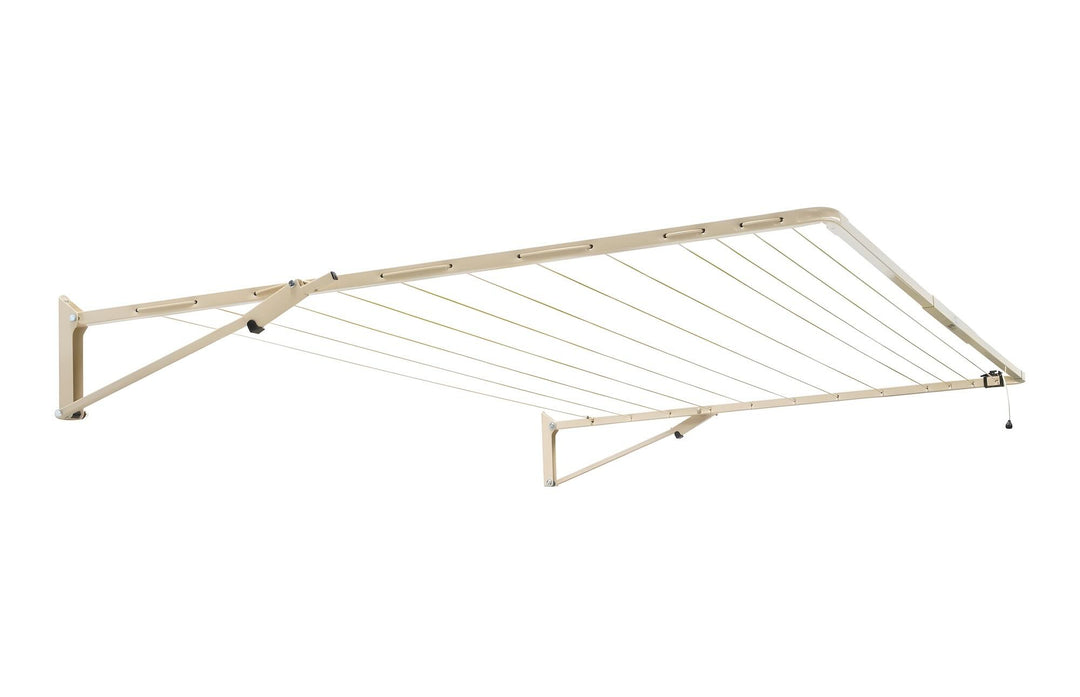 Austral Standard 28 Clothesline - Classic Cream Left Side Perspective