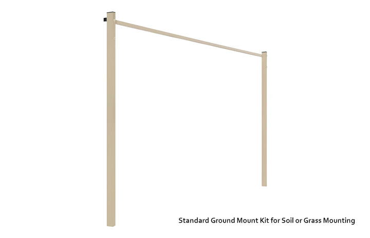 Austral Standard 28 Clothesline - Classic Cream Post