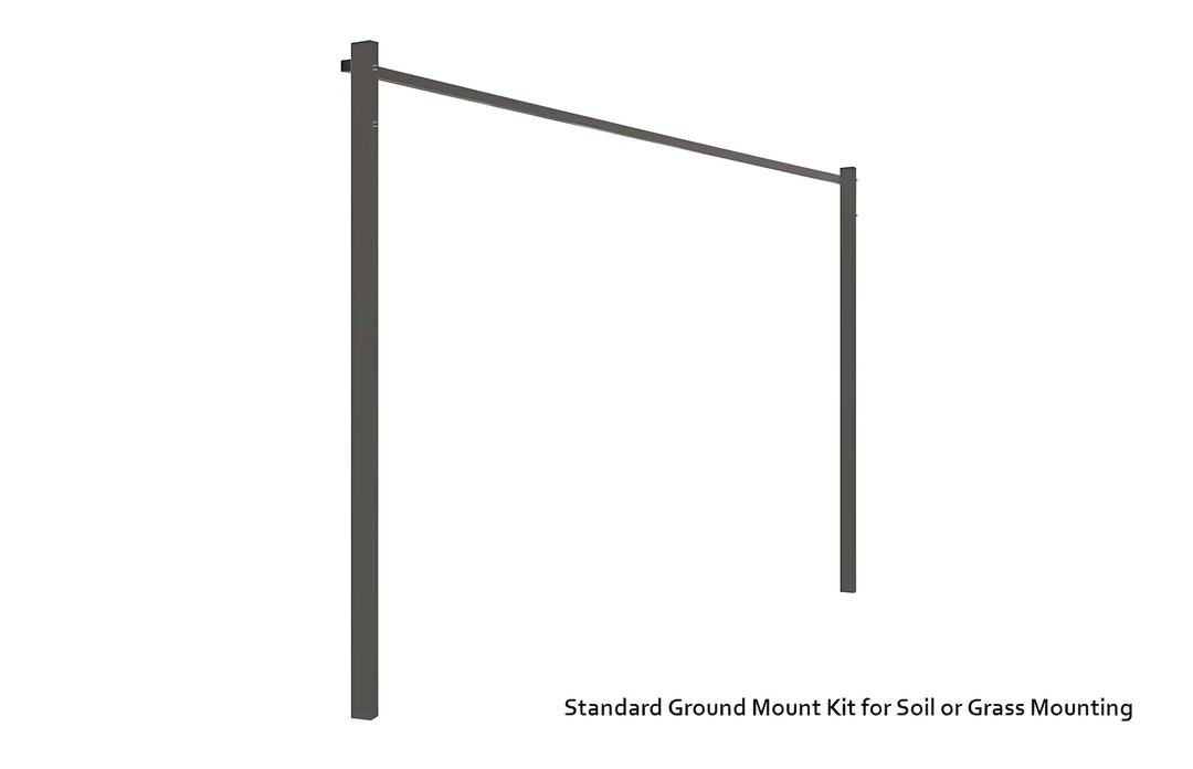 Austral Standard 28 Clothesline - Woodland Grey Post