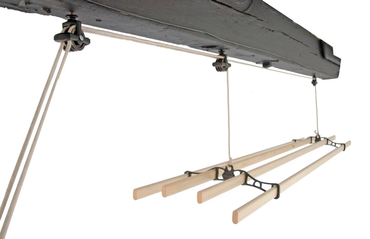 kitchenmaid cast in style Traditional Ceiling Airer installation under a beam